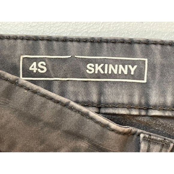 Sonoma Womens Jeans Skinny Leg Mid Rise Five Design Pockets Dark Gray Size 4S - Picture 7 of 9
